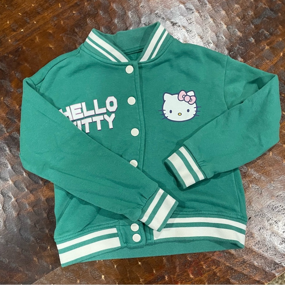 Hello Kitty Kids Jacket & Hoodie Bundle | Size 7 | Sanrio Outerwear Set - Picture 2 of 13
